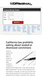 Mobile Screenshot of criminal.com